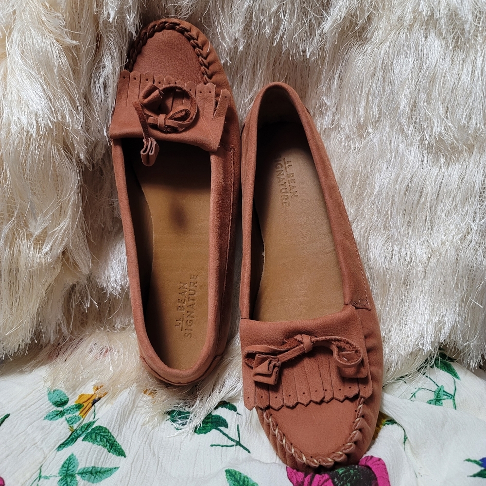 Nwot. L. L. Bean Signature Tassel Loafers. Size 8… - image 3